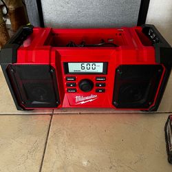 Milwaukee M18 Jobsite Radio.