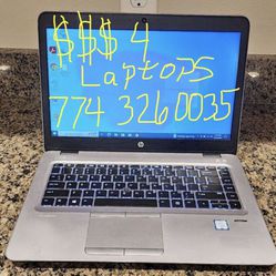 HP EliteBook 840 G3 Laptop Computer 256GB NVMe SSD 16GB RAM Intel Core i5 Processor 08