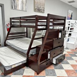 Bunk Bed Set Same Day Delivery No Money Down No Credit Need 0% Interest 