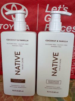 Native shampoo & conditioner - coconut & vanilla scent