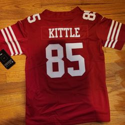 NFL San Francisco George Kittle Jersey Labeled