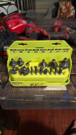 Ryobi router bit set