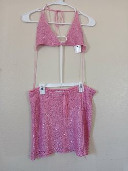 Set de 2 piezas falda y top size L