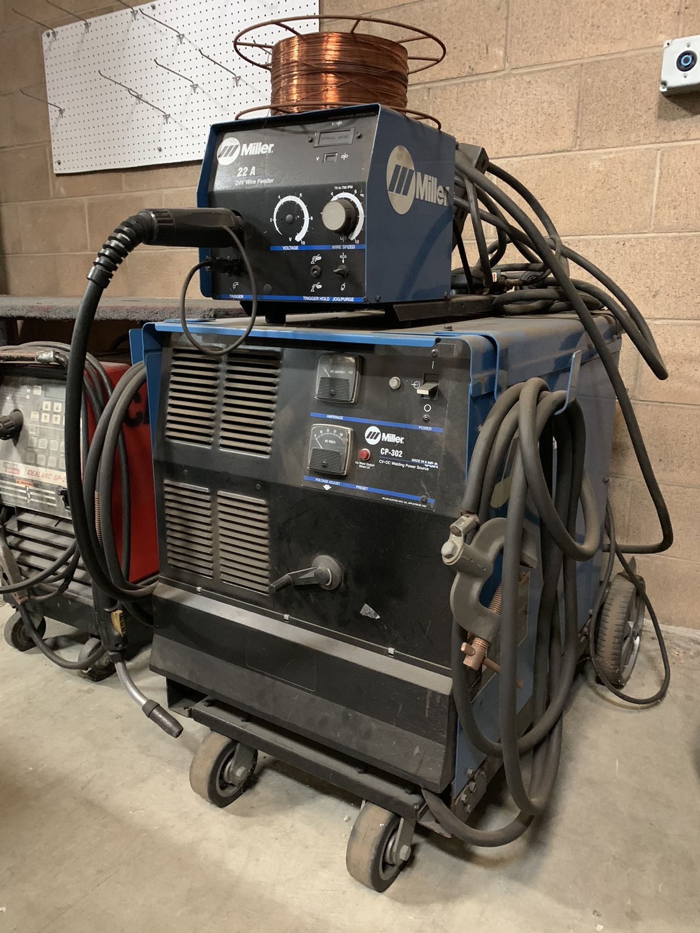 Miller Welder with Wire feed