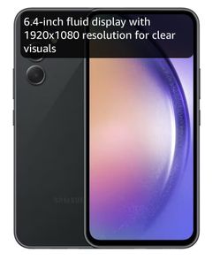 Samsung Galaxy Smartphone in Black
