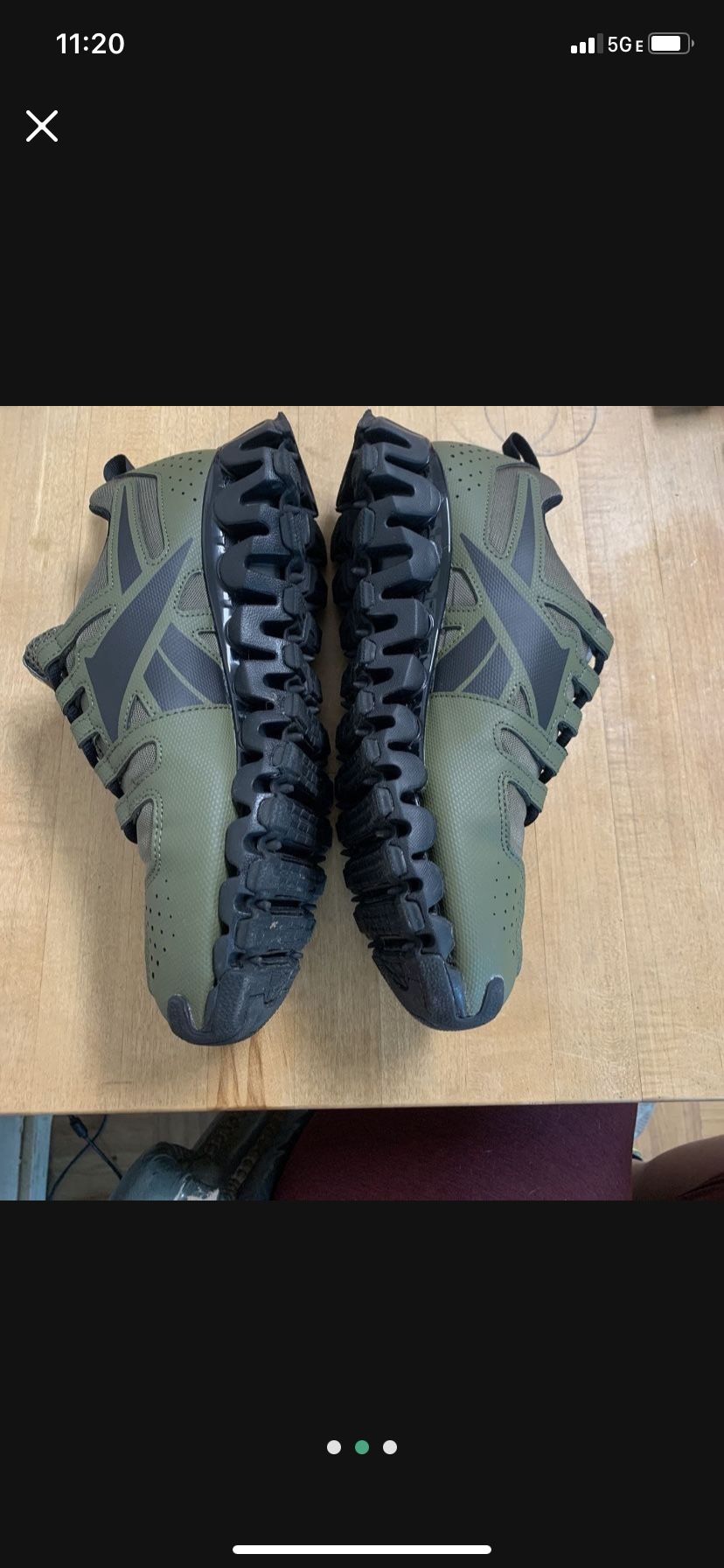 Reebok zigwild TR6 $75 size 9.5 men’s OD green