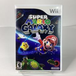 Nintendo Wii Super Mario Galaxy Game 