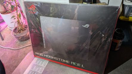 ASUS ROG Moonstone Ace L Gaming Mousepad – Black – Brand New Sealed – 400 × 500mm