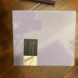 Lilac Binder With 2 Punch Holes