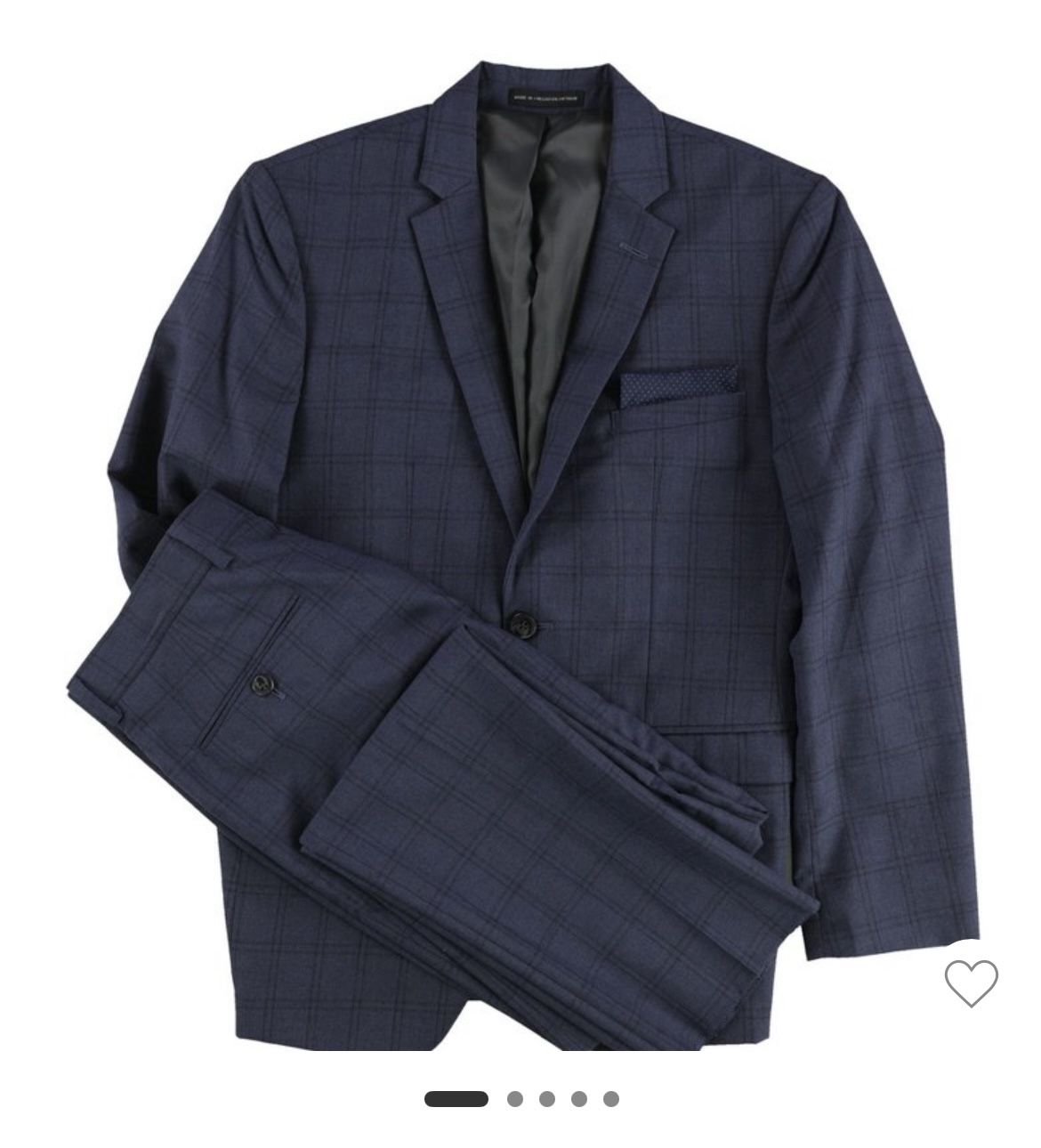 Perry Ellis Men’s Suit - Portfolio Navy Blue