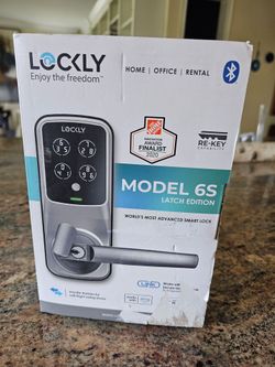 Lockly Model 6S Latch Edition Smart Lock