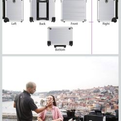 Makeup Rolling Train Case 