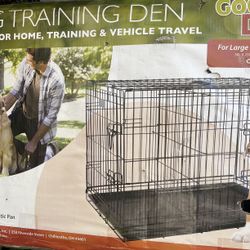 New Metallic Dog Den-Crate