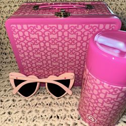 Barbie Movie Alamo Drafthouse Exclusive Lunchbox/Thermos Set And Sunglasses 