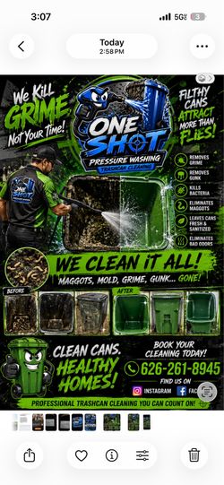 Trash Bin cleaning
