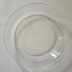PYREX Clear Glass Pie Pan #209 Dish Plate 9" 