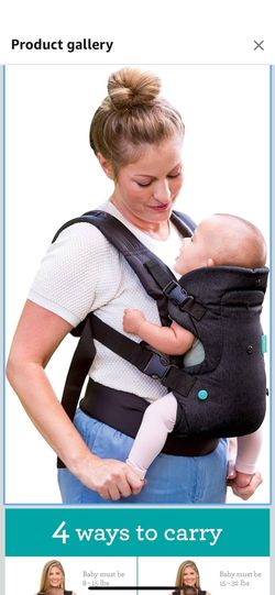 Infantino Flip 4-in-1 Carrier - Black