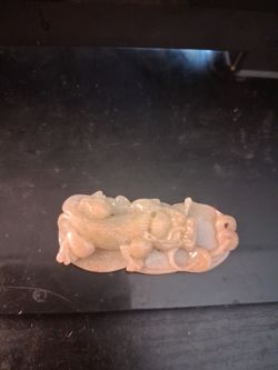 2 inch Jade Dragon Carving