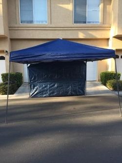 Golden Bear Brand Canopy 10x10 Straight Leg Included Side Wall, 4 Sand Weight Bags, Carrying Bag 