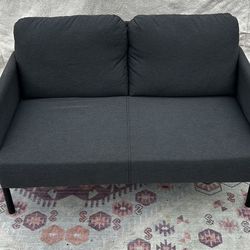 IKEA Glostad Dark Gray Sofa Couch Loveseat