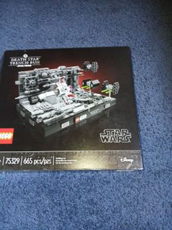 Lego Star Wars death star trench run 75329 diorama