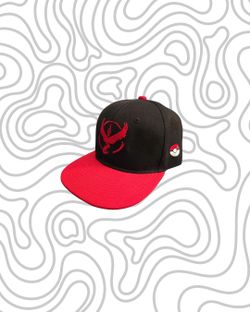 Pokémon GO Team Valor Snapback Hat
