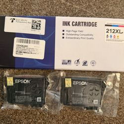 Epson 212XL Ink Cartridges – Full 4-Pack (Black, Cyan, Magenta, Yellow) + Extra Magenta & Cyan – New Sealed