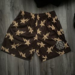 Eric Emanuel Bape Shorts Large