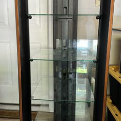 BELL’O Audio Video Tower with 5 Removable Glass Shelving $50 OBO