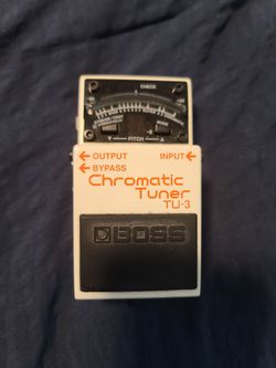 Boss TU3 chromatic guitar tuner
