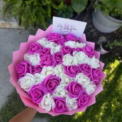 Foam Roses Bouquet 