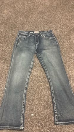 Men's Medium Wash Straight Leg Jeans