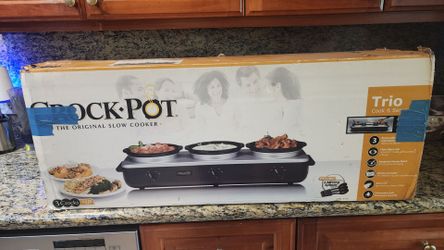Crock-Pot Trio Cook & Serve Slow Cooker