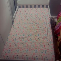  Cama infantil modelo Canton, color blanco