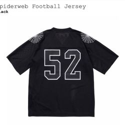 supreme spiderweb football jersey 