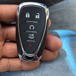 2017 And Up Chevy key fob