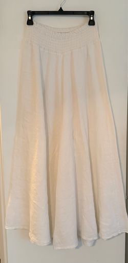 White Palazzo Pant