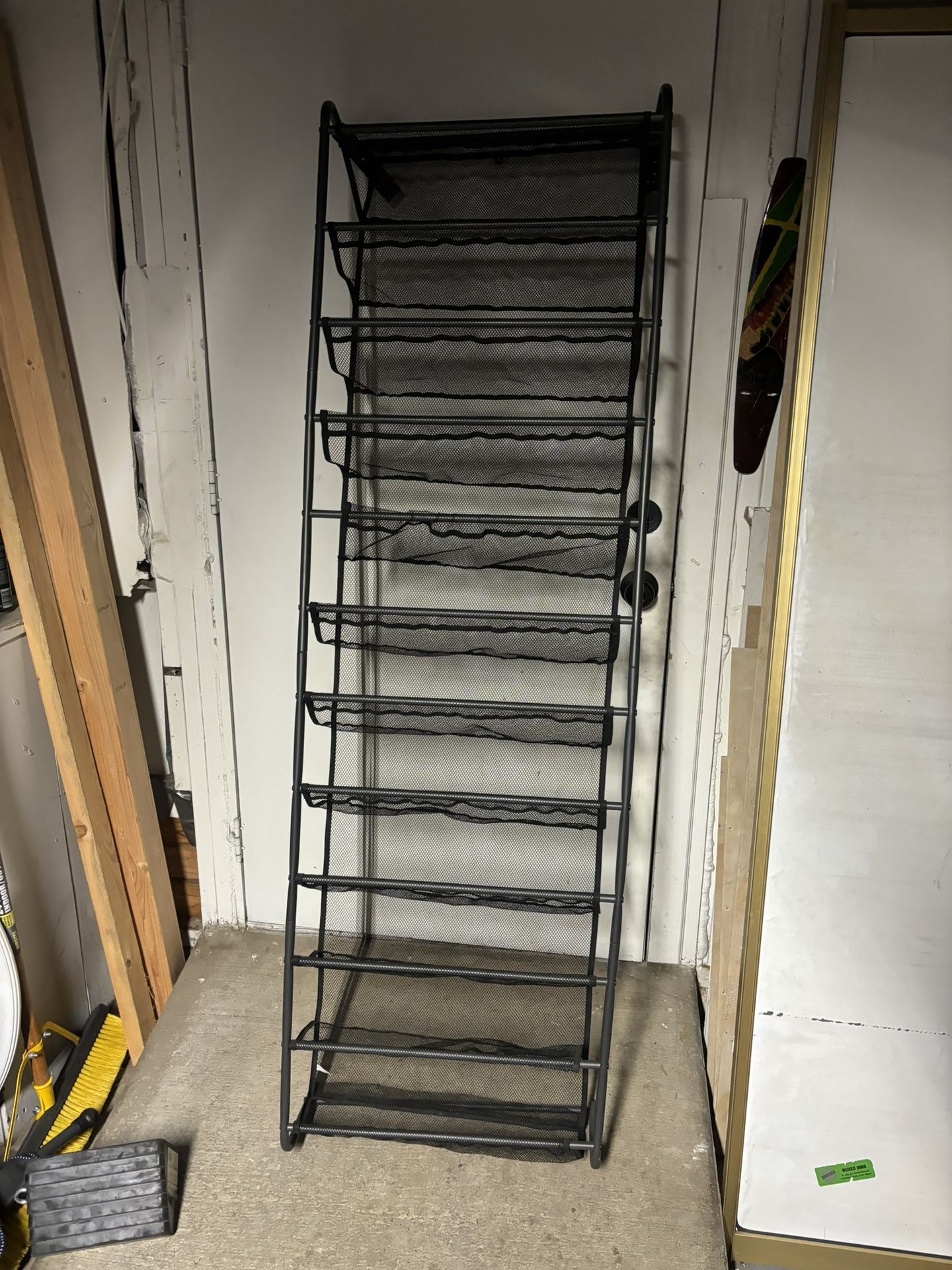 Over The Door Shoe Rack - Used