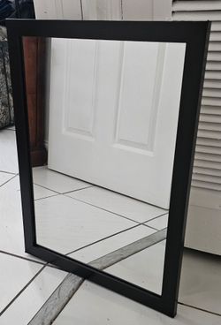 Black Wood Picture Frame. Pre-owned