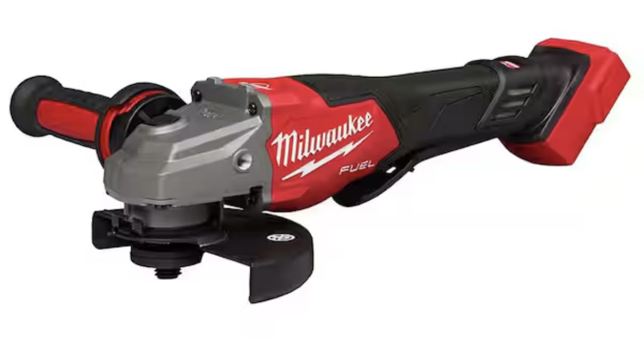 Milwaukee M18 FUEL 18-Volt Lithium-Ion Brushless Cordless 4-1/2 in./6 in. Braking Grinder with Paddle Switch (Tool-Only)