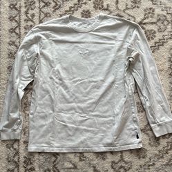 Long Sleeve White Nike T-Shirt 