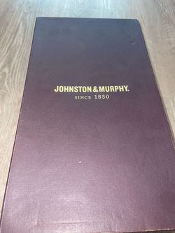 Johnston & Murphy Nolen Plain Toe Mahogany Italian Calfskin.  $25 or Best offer