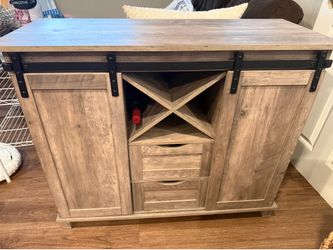 Farmhouse style cabinet-Like New!