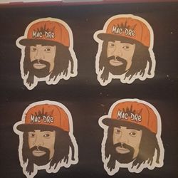 Mac Dre Laptop Stickers
