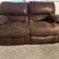 Recliner Sofa & Love Seat 