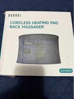 Burrki Cordless Heating Pad Back Massager