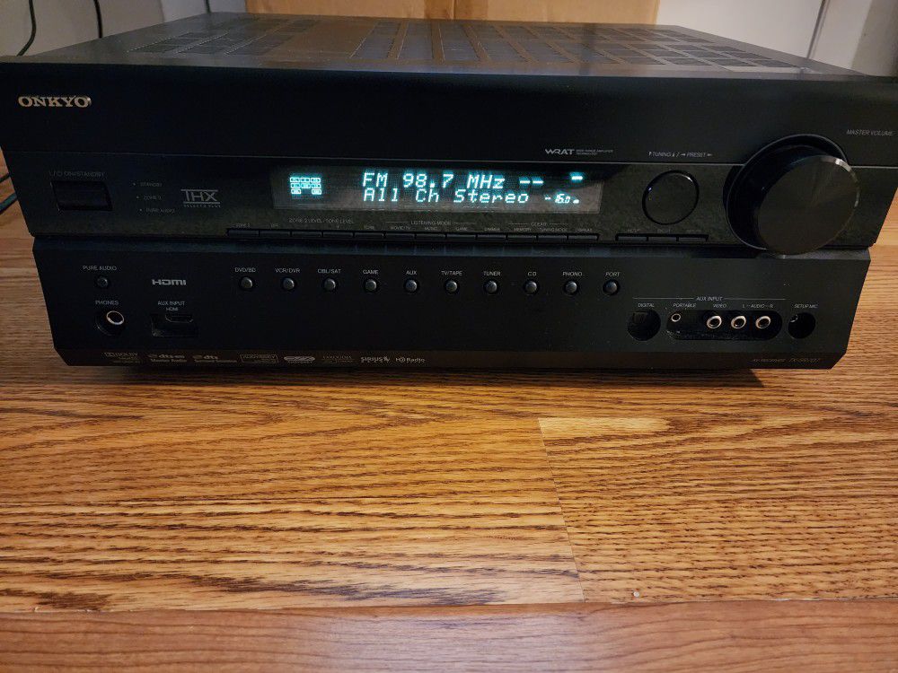 Onkyo TX-SR707 7.2-Channel A/V Surround Home Theater Receiver