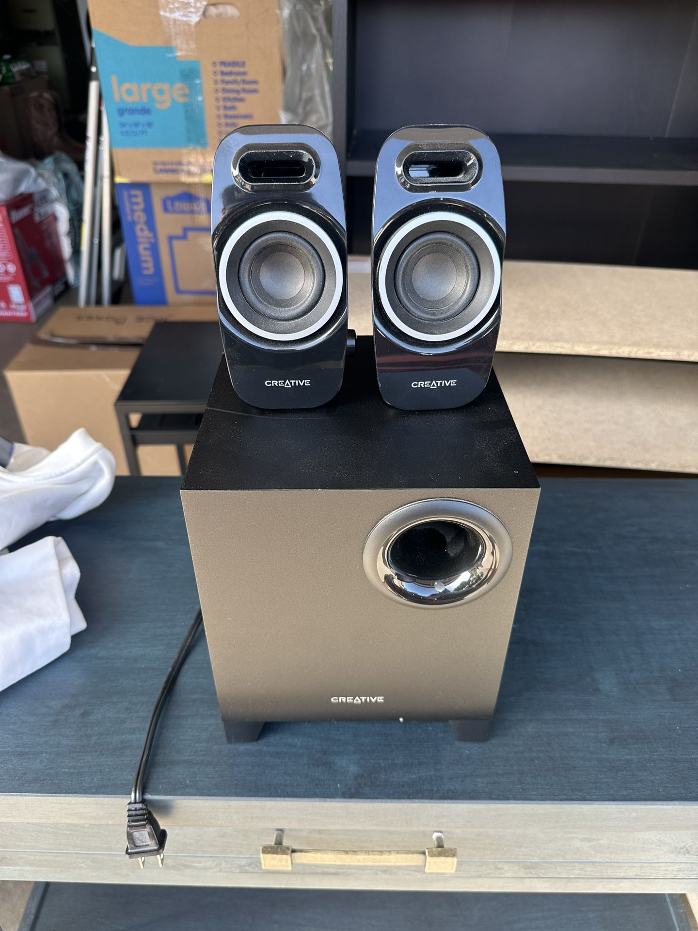 Creative Wired Computer Speakers w/ Subwoofer