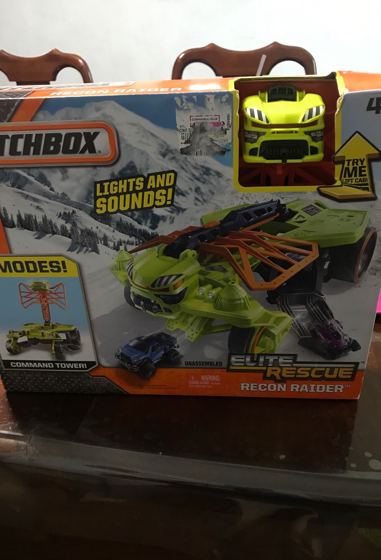 Matchbox elite rescue toy