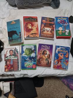 Children's vhs movies